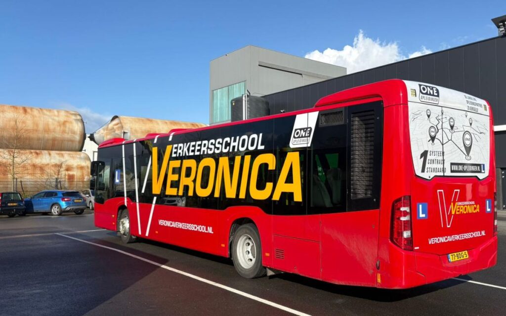 D bus rijbewijs behalen via Veronica Verkeersschool